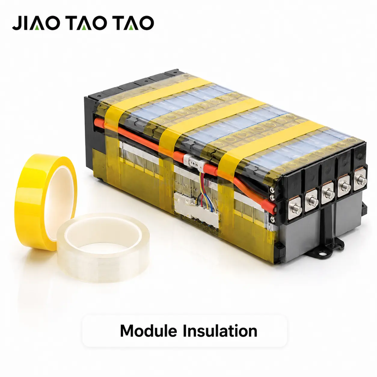 Custom polyester film tape for electronic insulation